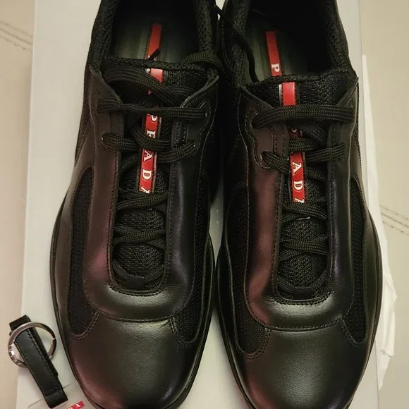 Prada | Shoes | Prada Americas Cup Original Sneakers Us Sz  display picture 3
